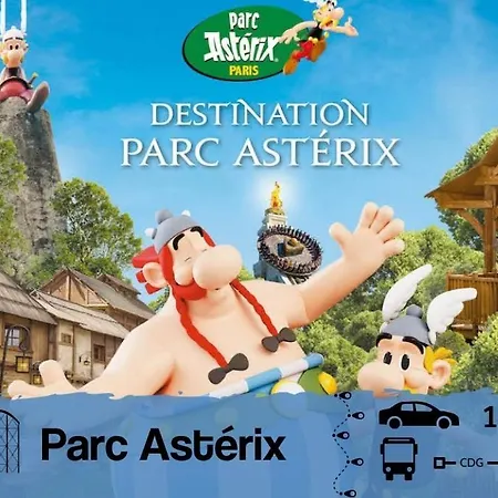 L'escapade Cdg Asterix Parc D'exposition Apartmán Louvres
